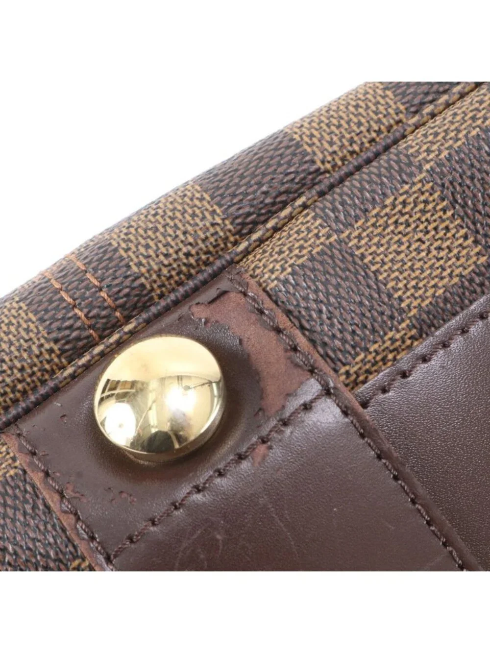 Louis Vuitton Damier Bastille Leather Shoulder Bag Crossbody Messenger